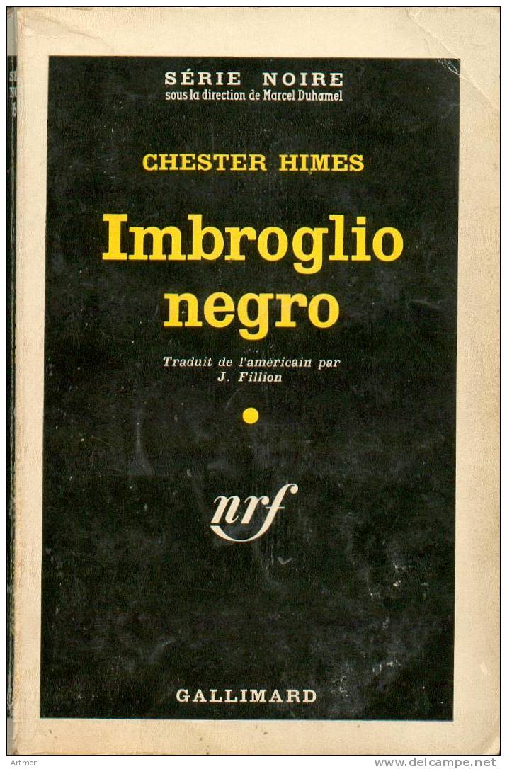 N° 601 - EO 1960 - HIMES - IMBROGLIO NEGRO - Série Noire