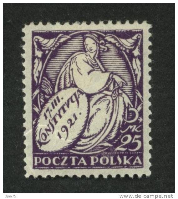 POLOGNE  1921   N° YT 240*     -   Cote 3  Euros - Ongebruikt