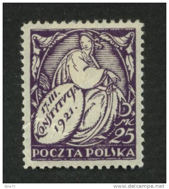 POLOGNE  1921   N° YT 240*     -   Cote 3  Euros - Ungebraucht