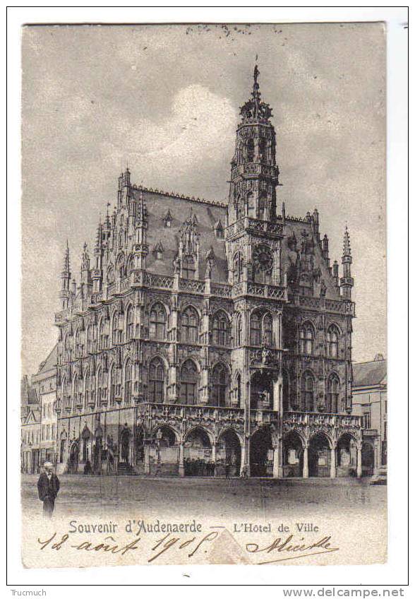 C1174 - Souvenir D' Audernaerde - L' Hôtel De Ville - Oudenaarde