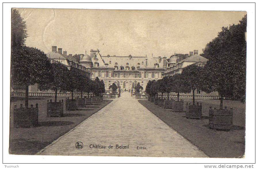C1875 - Château De Beloeil - Entrée - Belöil