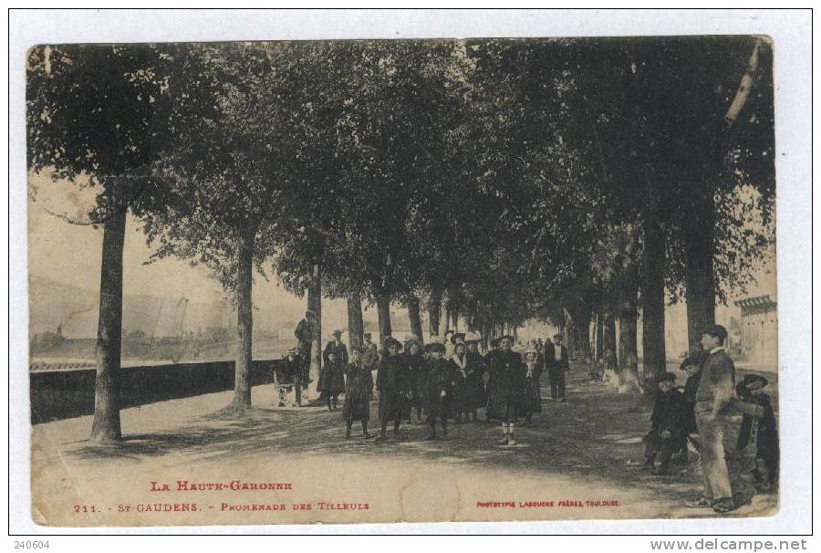 211  -  SAINT-GAUDENS  --  Promenade Des Tilleuls - Saint Gaudens
