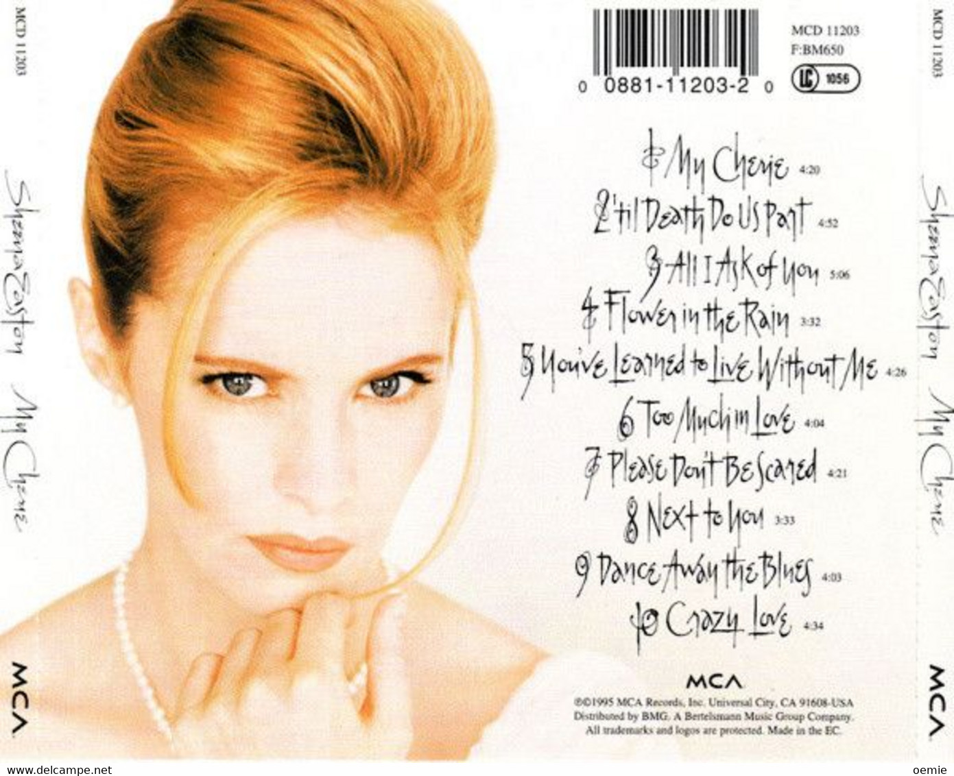 SHEENA  EASTON  °°°°°   MY CHERIE   /  CD ALBUM - Autres - Musique Anglaise