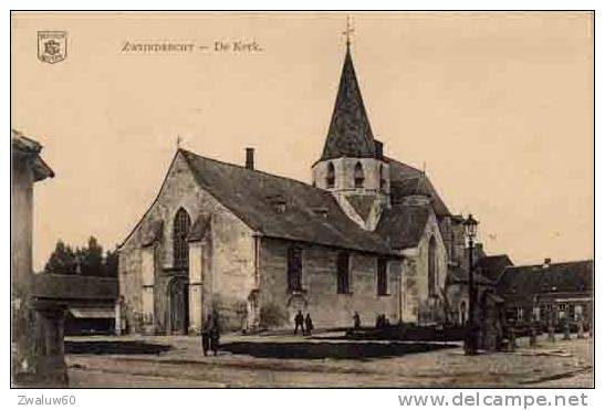 Zwijndrecht: De Kerk.  Feldpost. - Zwijndrecht