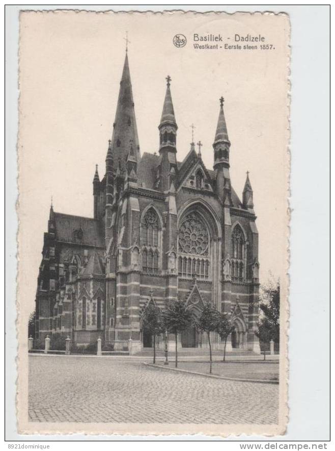 Dadizele - Basiliek - Westkant - Eerste Steen 1857 - Moorslede