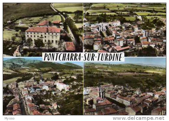 69 PONTCHARRA Sur TURDINE Vue Générale Centre Des Moniteurs Agricoles - Pontcharra-sur-Turdine
