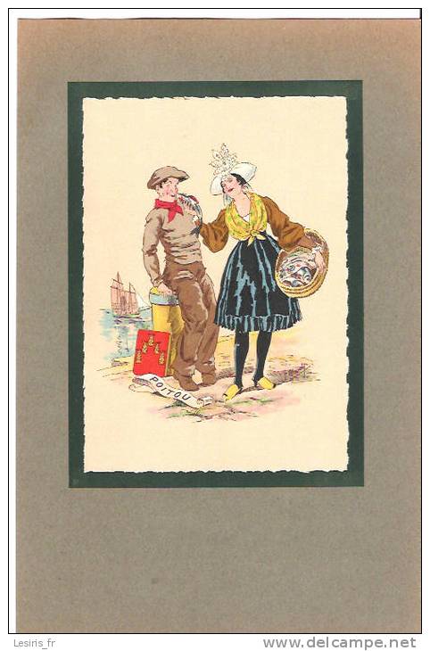 E. MAUDY - POITOU - COUPLE - 20 - OPOCHOL - Collezioni