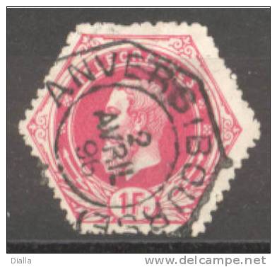 Télégraphe N° 6A, Cachet Anvers (bourse) Cote € 15.00 - Timbres Télégraphes [TG]