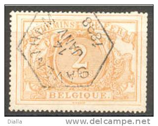 Chemins De Fer - Spoorwegen - TR14 Cachet Saventhem (Zaventem) 1898, Cote € 95,00 - Used