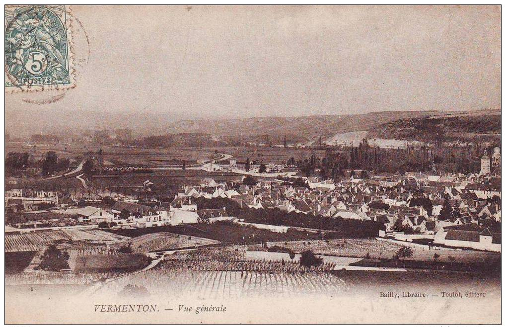 89 VERMENTON Vue Générale - Vermenton