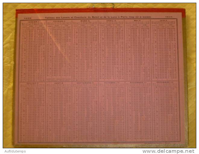 Almanach Des Postes Et Des Télégraphes De L´année 1935 - Big : 1921-40