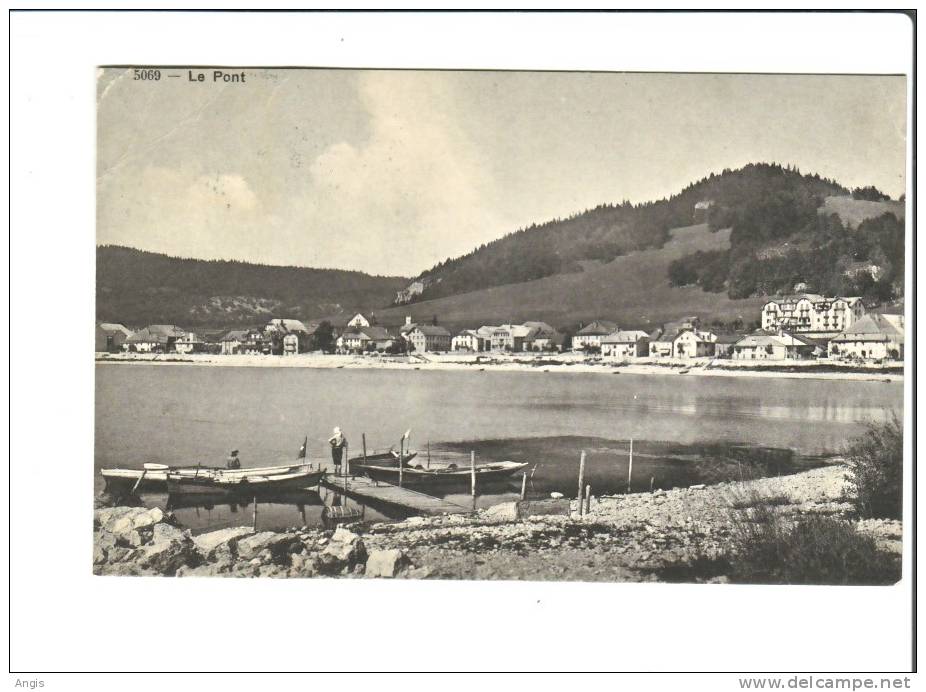 CPA--- SUISSE----VAUD----LE PONT - Autres & Non Classés