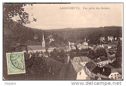 LUXEMBOURG - LAROCHETTE Vue Prise Des Ruines - Fels