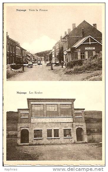 NAJAUGE : Douane Avec Vue Vers La France - Les Ecoles - Multiphoto, Flawinne - Andere & Zonder Classificatie