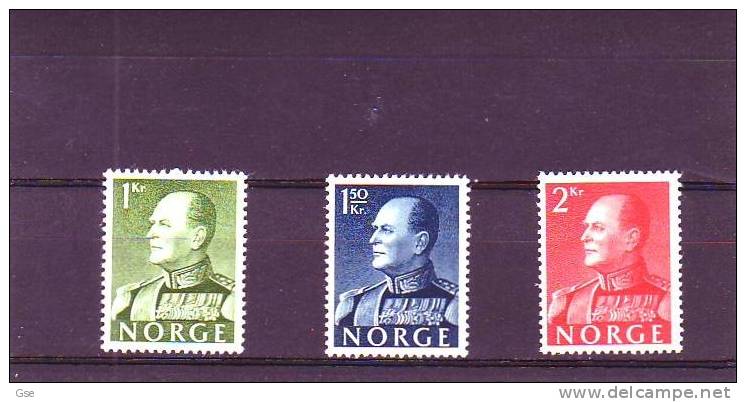 NORVEGIA 1969 - Yvert 551/53** - King - Ungebraucht