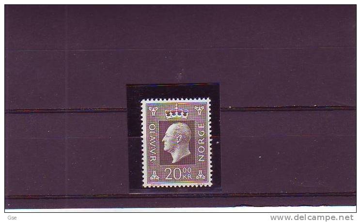 NORVEGIA 1969-70 - Yvert 550** - Re - Unused Stamps