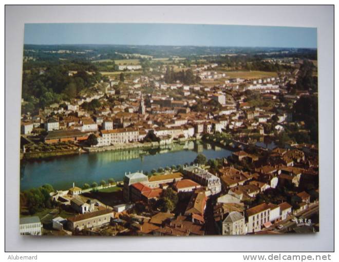 Vue Aerienne De CONFOLENS .C.P.M.15X10 - Confolens