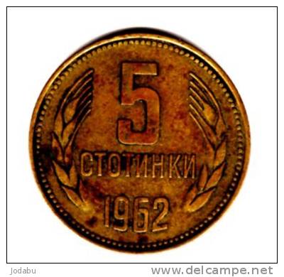 5 Stotinki 1962 - Bulgarije