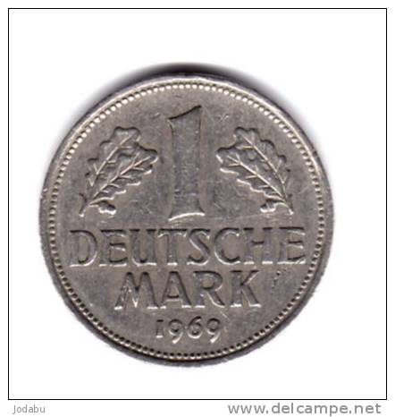 1 Mark 1969d      Allemagne - 1 Marco