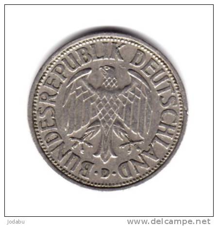 1 Mark 1950d         Allemagne - 1 Marco