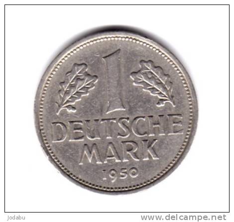 1 Mark 1950f         Allemagne - 1 Marco