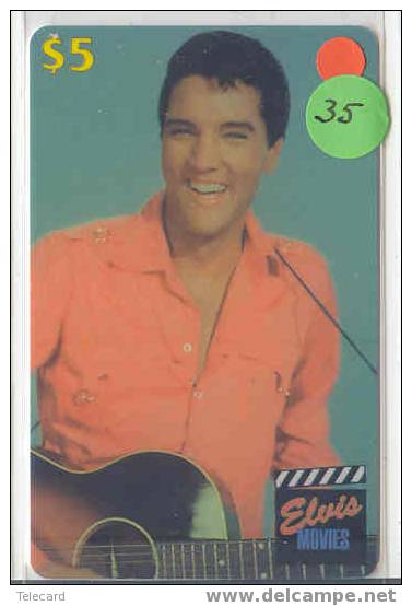 ELVIS PRESLEY Telecarte Phonecard Musique Music Muziek Musiek (35) - Musique