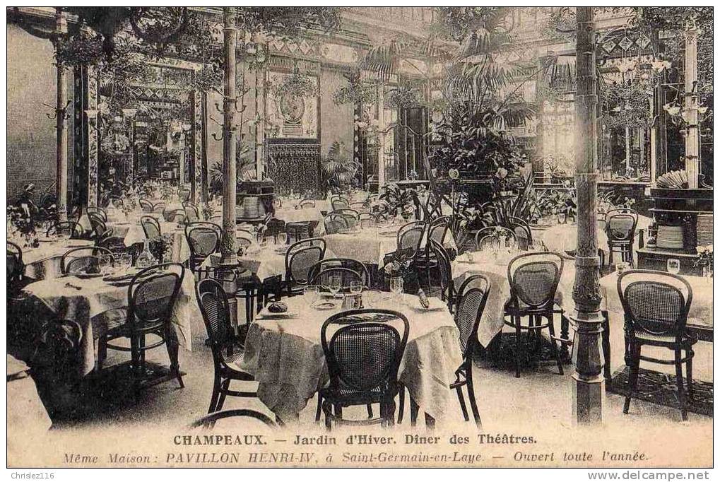 75 PARIS Champeaux Jardin D´hiver Diner Des Théatres - Distretto: 02