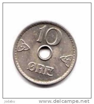 10 Ore 1951 Norvége - Norwegen