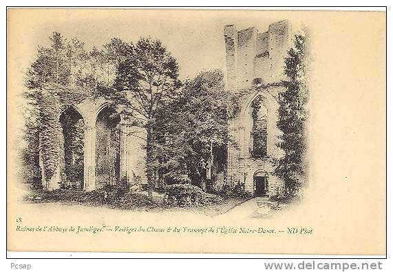 Ruines De L'Abbaye De Jumièges - Vestiges Du Choeur & Du Transept De L'Eglise Notre Dame - Jumieges
