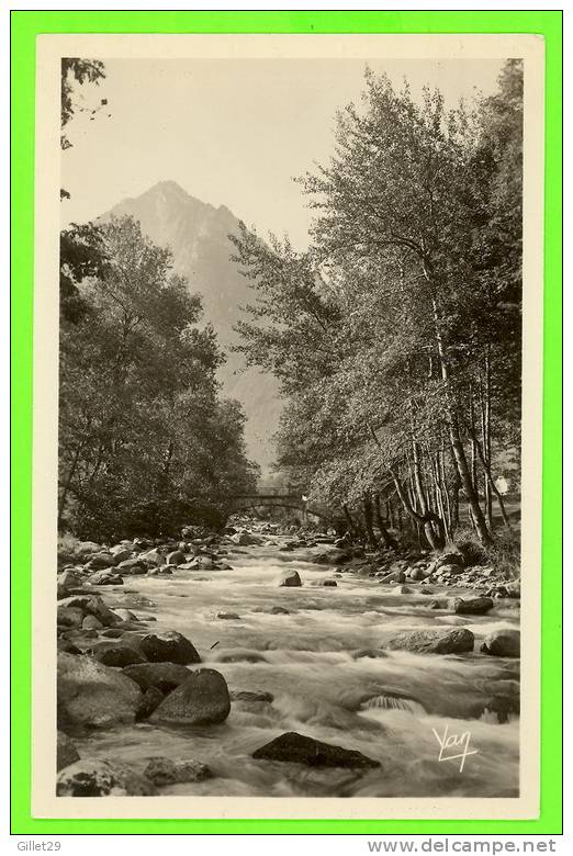 CAUTERETS (65) - LE PÉGUÈRE ET LE GAVE - ÉDITION PHOTO QUINAULT - ÉCRITE EN 1956 - - Argeles Gazost