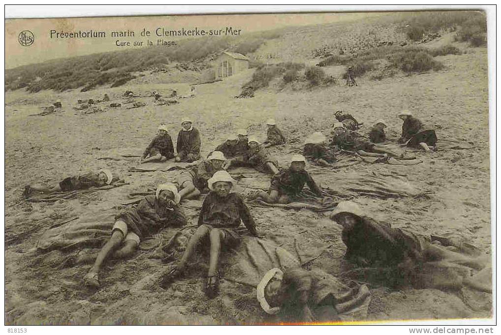 Clemskerke-sur-Mer  : Préventorium Marin - Cure Sur La Plage - De Haan