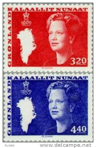 Groenland Greenland 1989 Yvertn° 177-78 *** MNH Cote 6,00 Euro - Nuevos