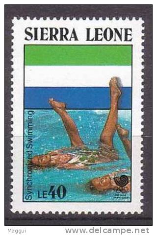 SIERRA LEONE  N°893 **    Jo 1988   Natation - Swimming