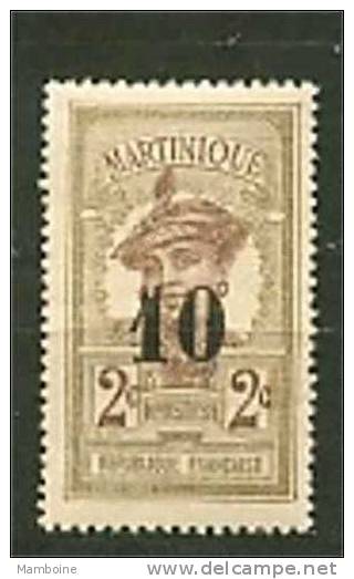 Martinique    N° 84  Neuf X - Unused Stamps