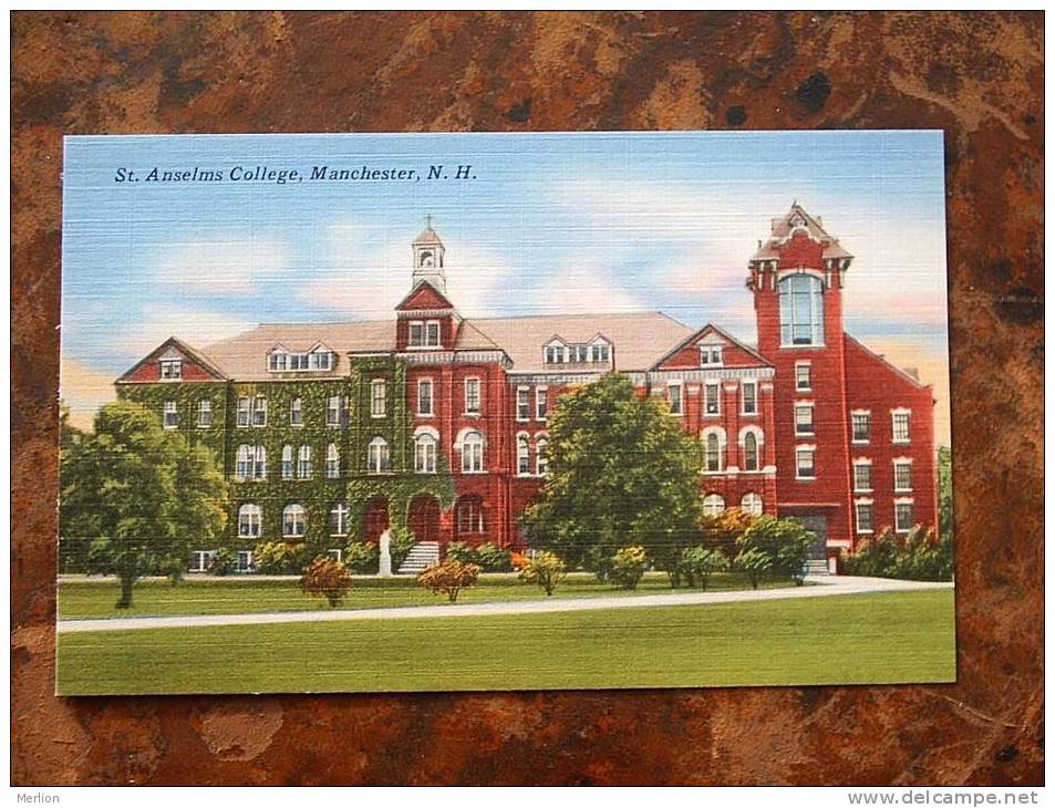 St.Anselms College Manchester New Hampshire  Cca 1940  EF  D9869 - Manchester
