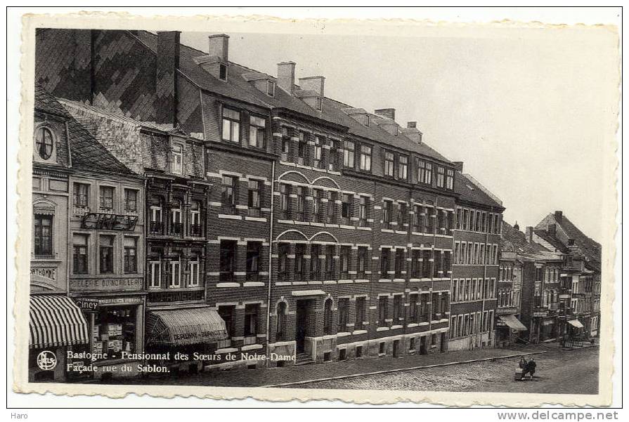 BASTOGNE - Pensionnat Des Soeurs De N-D Façade Rue Du Sablon(789) - Bastogne