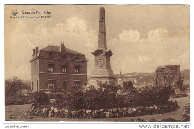 SAMSON NAMECHE MONUMENT COMMEMORATIF 1914-1918 - Andenne