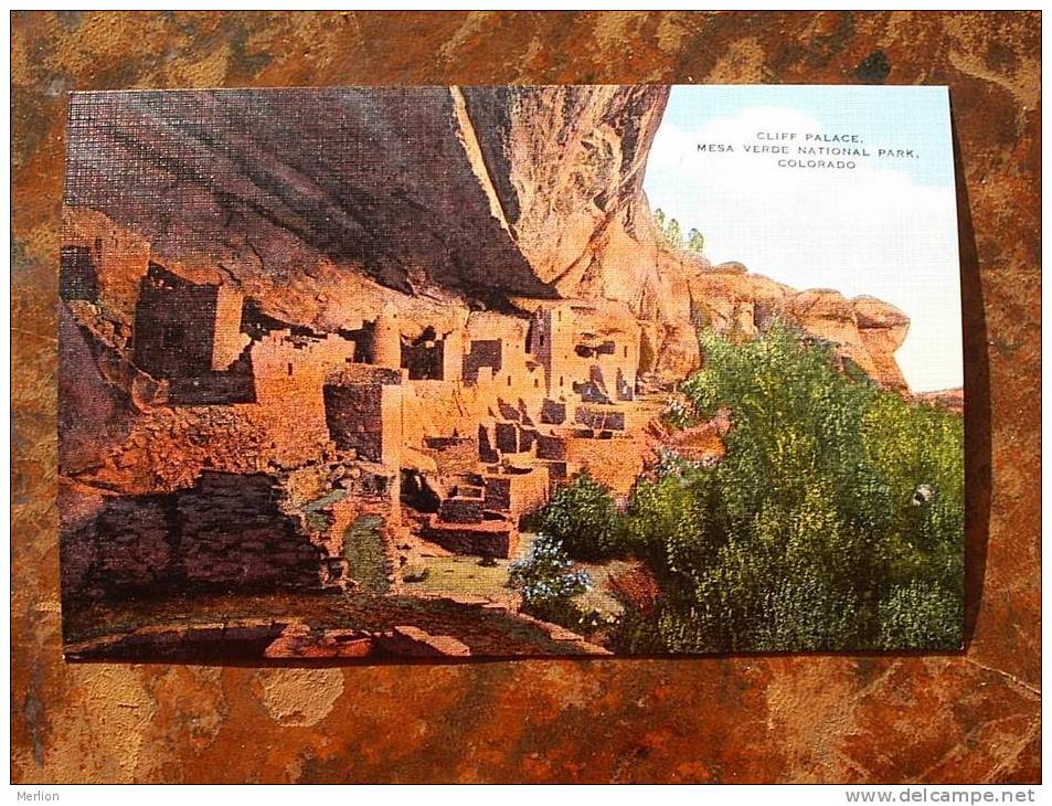 Cliff Palace , Mesa Verde National Park  Colorado Cca 1930-40´s  EF  D9900 - Other & Unclassified