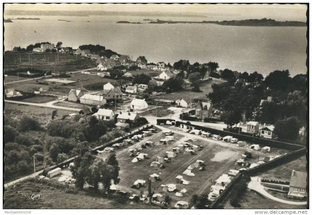 Lancieux. Côtes Du Nord 22. Le Camping Municipal Vu Du Ciel. - Lancieux