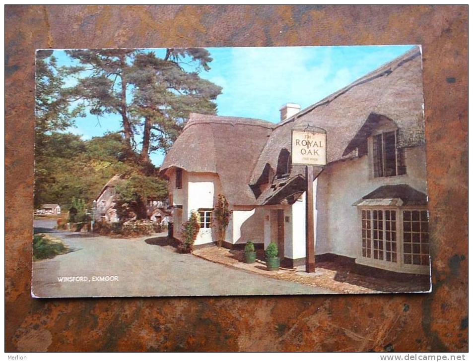 Winsford, Exmoore, The Royal Oak  , Sommerset  Ca 1950-60's   G  9928 - Autres & Non Classés