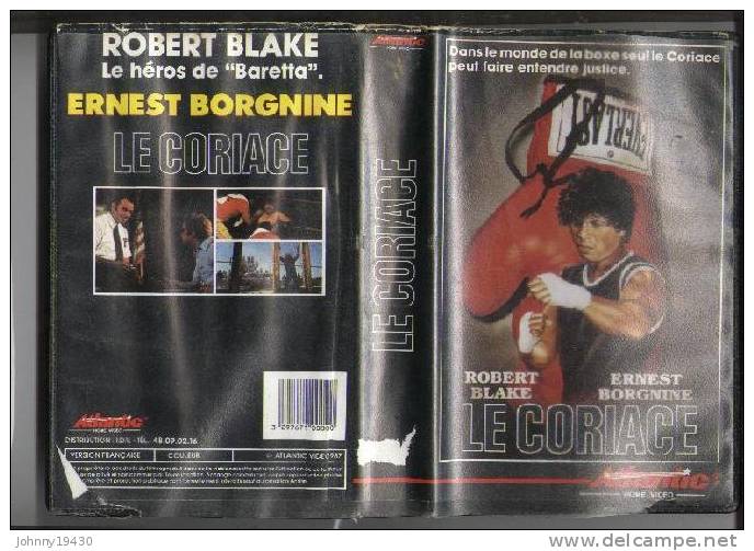 VHS  LE CORIACE - ERNEST BORGNINE / ROBERT BLAKE - Action, Aventure