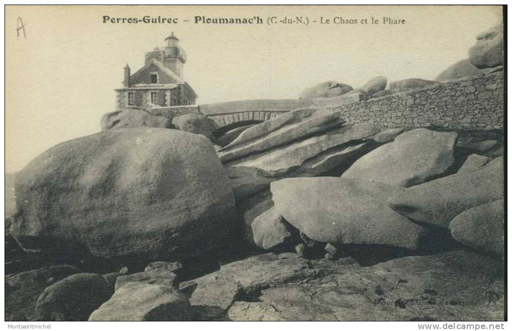 Perros-Guirec - Ploumanac´h. Côtes Du Nord 22. Le Chaos Et Le Phare. - Ploumanac'h