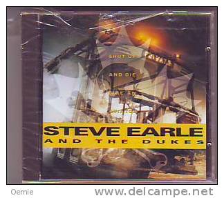 STEVE  EARLE  °  AND THE DUKES    °°  SHUT UP AND DIE LIKE AN AVIATOR     CD ALBUM  NEUF SOUS CELLOPHANE - Other - English Music