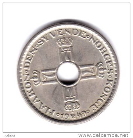 1 Krone 1949      Norvége - Norway