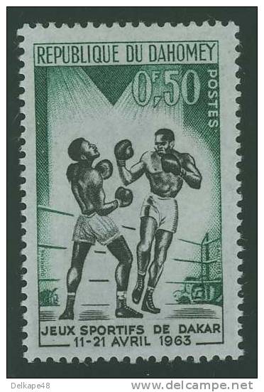 Dahomey 1963 Mi  213 YT 192 SG 185 ** Boxing - Dakar Games / Boxeur - Jeux Sportifs De Dakar / Boxen - Boxing