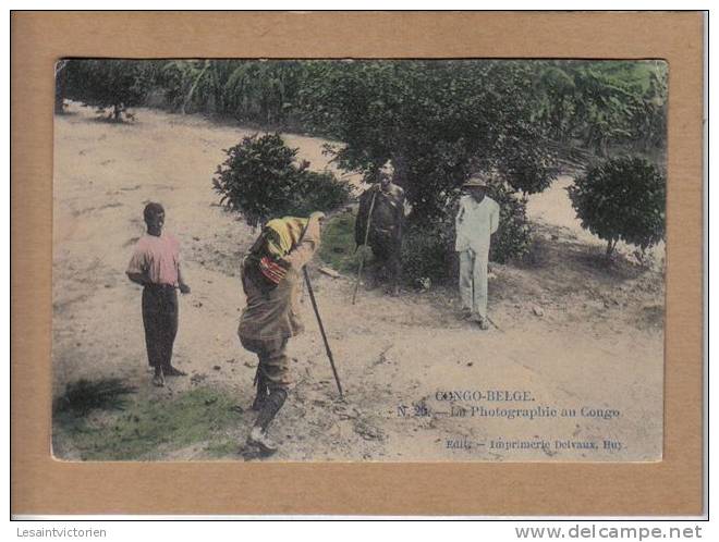 AFRIQUE CONGO COLONIE LA PHOTOGRAPHIE - Congo Belga