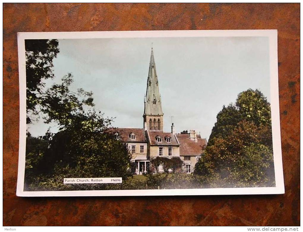 Ketton, Parish Church  RPPC   Ca 1950-60's   VF  9969 - Rutland