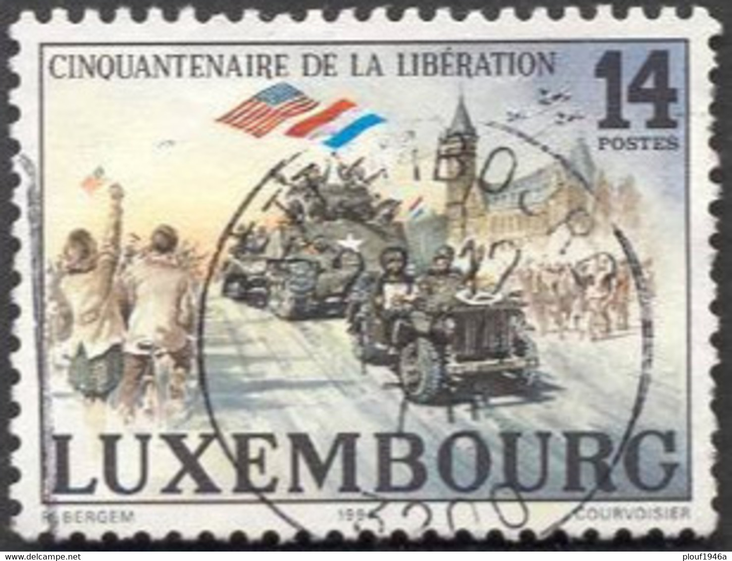 Pays : 286,05 (Luxembourg)  Yvert Et Tellier N° :  1299 (o) - Gebraucht