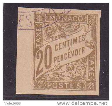 MONACO: Taxes N° 18 ° - Postage Due