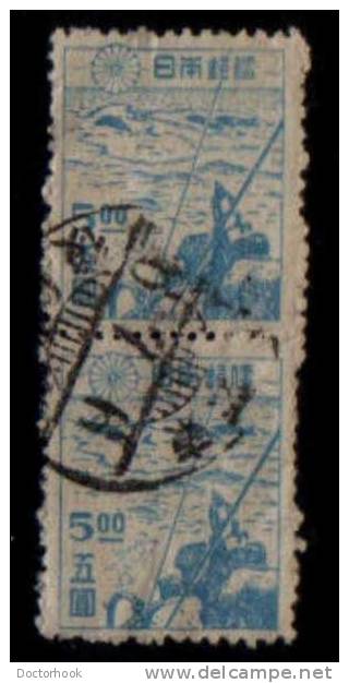 JAPAN   Scott: # 392  F-VF USED Pair - Used Stamps